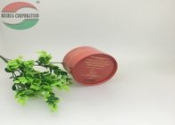 Cylinder Shape Czerwony papier Tube Opakowanie na prezent Cosmetic SGS FDA