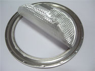 83,3 mm złuszczona wieczko z folii aluminiowej, wytłaczana drukowana srebrna folia aluminiowa EOE