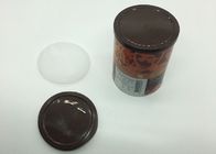 Dostosowany rozmiar Brązowy kolor PE pokrywka, czekolada plastikową osłonę końcową