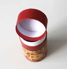 Środowiskowy czerwony prezent / papier pakowy Opakowanie tubki z ISO SGS FDA QS