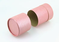 Dostosowana różowa herbata wielokrotnego użytku Opakowanie z papierowej tuby Kanister z SGS FDA