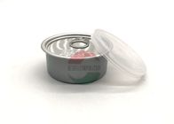 Okrągłe puszki na puszki CMYK Color EOE do pakowania tuńczyka Wielkość żywności 65x30mm