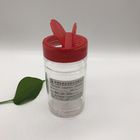 310ml przezroczysty plastikowy cylinder, solniczka Pet Spice Jar z podwójną otwieraną nakładką