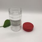310ml przezroczysty plastikowy cylinder, solniczka Pet Spice Jar z podwójną otwieraną nakładką