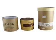 Dostosowane opakowanie rurowe papierowe CMYK ISO9001 do pakowania kosmetyków