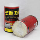 Alumunium Easy Open End Composite Cans z czarną wtyczką PP i kapslem PE