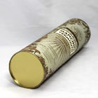 Classical Custom Tinplate Lid Kraft Paper Tube Opakowanie tuby papierowej do wina / zabawek / Picture Rolling Packaging