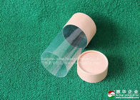 Niestandardowy papier kolorowy CMYK Opakowanie tubowe matowe laminowanie Papierowy pojemnik kosmetyczny z okienkiem PCV