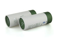 Białe kartonowe niestandardowe tuby papierowe CMYK Printing Flexible Rollled