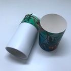 Biodegradowalne opakowanie pocztowe z zielonego papieru pakowego z recyklingu w tubie