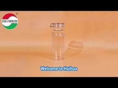 Przezroczyste puszki PET, szczelny plastikowy słoik