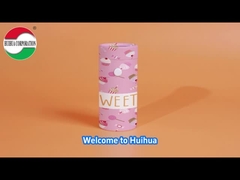 Tekturowa tuba z zabezpieczeniem przed dziećmi