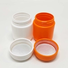 2 uncje białego cylindra Jar HDPE Child Proof 3,5g Flower Słoik Odporny na zapach śrub