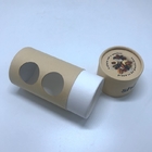 Biodegradowalna tuba papierowa do pakowania żywności Fettuccine Okrągła tuba do pakowania