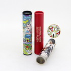 Klasyczne zabawki Kolorowy papierowy kalejdoskop dla dzieci Magiczna zabawka teleskopowa