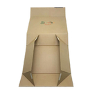 Zamknięcie magnetyczne Pudełka na prezenty z papieru z recyklingu Uchwyt wstążki Prostokątne składane opakowanie na odzież