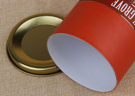 Pojemniki z czerwonego papieru na puszki do recyklingu Pojemniki na puszki do wina Opakowanie z płaskimi pokrywami