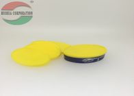 Nierozpływająca żółta, owalna plastikowa pokrywka z PP na łatwy koniec puszki z owocami