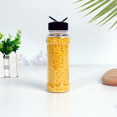 Clear PET Bottle BBQ Condiment Seasoning Plastic Salt Shakers Jar PET Spice Bottles Dry Food