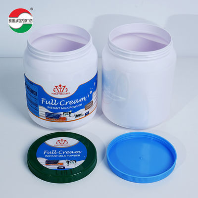 Customizable Food Grade PET Plastic Jar with Screw Top for Powdered Milk and Snacks