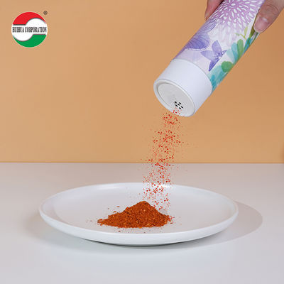 Good Quality HUIHUA Packing OEM Customized Paper Tube Paper Box with Switch Cover Shake Top for Powder Pepper