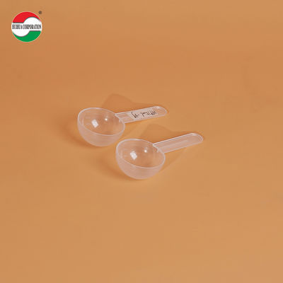 Food Grade Clear/White Pp Measuring Scoops PP Plastic Measuring Spoons For Coffee Tea Milk Powder