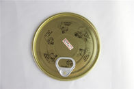 99 mm złoty Tin Can Easy Open Lid EOE food grade material