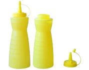 500 ml żółty sos sojowy w kształcie butelki z PP produkty z PP 6 * 20 cm