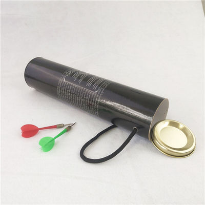 Red Wine Jar Powder Jar Bottle Paper Packaging Boxes Container Airtight Food Supplement Loose Protein Powder Paper Tubes