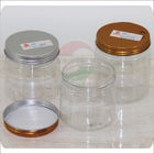 500 ml ODM etykietowanie przezroczystego plastikowego cylindra Food Grade Canned Tubes