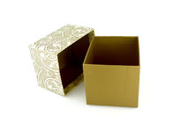 Kwadratowe pudełko z papieru z recyklingu na jedzenie, prezent, kąpiel perełkowy