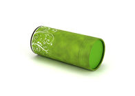 Hermetyczne opakowanie kartonowe z tuby zielonej Recyklingowane do herbaty