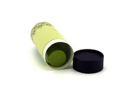 Hermetyczne opakowanie kartonowe z tuby zielonej Recyklingowane do herbaty