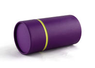 Fioletowy drukowany pakiet tubowy kartonowych rurek o wysokiej elastyczności