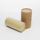 Niestandardowe drukowane cylindryczne opakowanie z papieru pakowego Opakowanie z papieru do recyklingu Opakowanie na herbatę Papierowe pojemniki na tubę