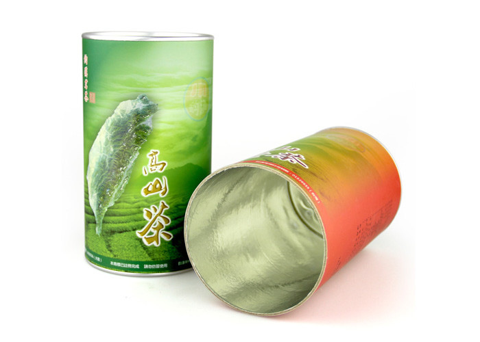 Red Printed Custom Cans, Food Tea Tube Tube ISO9001