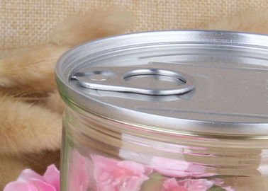 Drinks PET Plastic Cylinder Containers Good Barrier Properties 360ml Easy Storage
