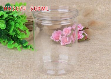 Drinks PET Plastic Cylinder Containers Good Barrier Properties 360ml Easy Storage