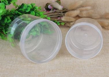 Screw Lid Plastic Bottle Clear Plastic Cylinder Coffee Tea Sugar Canister Sets