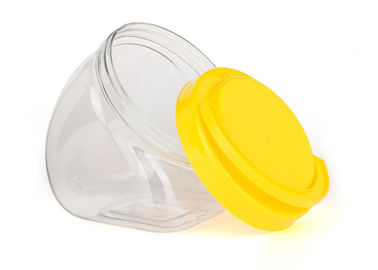 BPA FREE Large - Volume Clear Pet Jars Eco - Friendly Customized