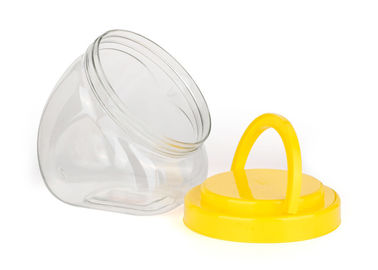 BPA FREE Large - Volume Clear Pet Jars Eco - Friendly Customized