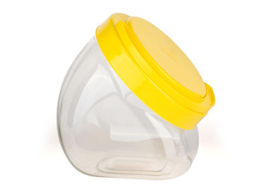 Transparent Food Grade Clear Pet Jars Plastic Screw Cap Waterproof
