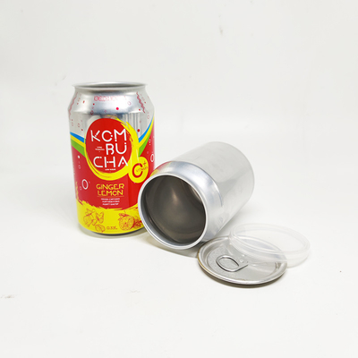 500 ml aluminiowe puszki na napoje z łatwymi do otwarcia końcami Slim Sleek