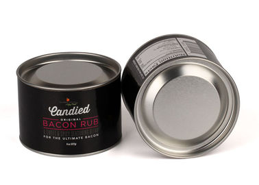 Salt Paper Canister Packaging Biodegradable Cans 16mm - 150mm Diamater
