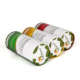 Biodegradable Kraft Paper Tube Packaging With Food Grade Aluminum Liner For Coffee