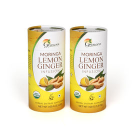 Three Pieces Cardboard Tube Packaging Dry Food Food Can Packaging Canister
