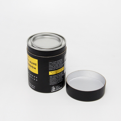 Food Grade Paper Cans Packaging Fruit Powder Berries Vegetables Snack Penny Liver Lid