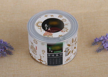 Luxury Cardboard Paper Tea Canister Paper Cans Packaging For Food Eco - Friendly