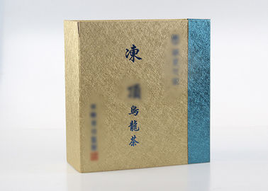 Pudła z tektury z twardego papieru do recyklingu Chińskie opakowania z zielonej herbaty Oolong / Puar