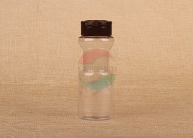 Pepper Sifter Empty Clear Plastic Jars SGS Food Grade Spice Bottle